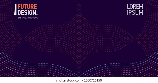 Minimal covers design. Geometric halftone gradients. Abstract background