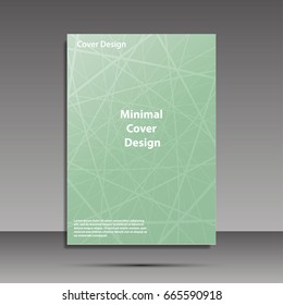 Minimal covers design. Geometric halftone gradients. Eps10 vector