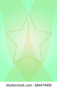 Minimal covers design. Geometric halftone gradients.