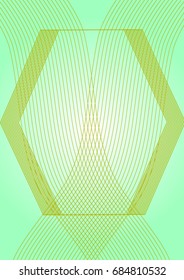 Minimal covers design. Geometric halftone gradients.