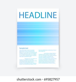 Minimal covers design. Geometric halftone gradients. Stock vector