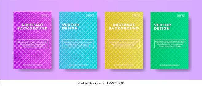 Minimal covers design with geometric hexagonal theme