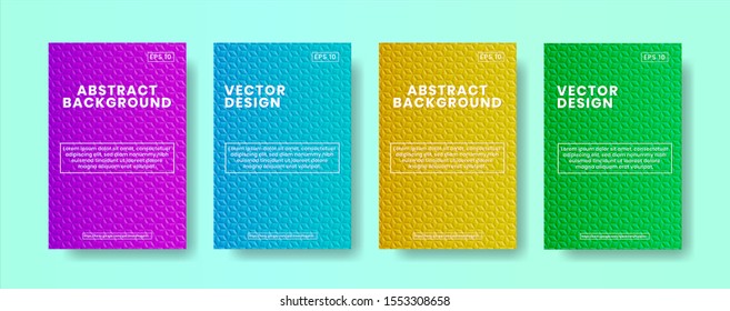 Minimal covers design with geometric hexagonal theme