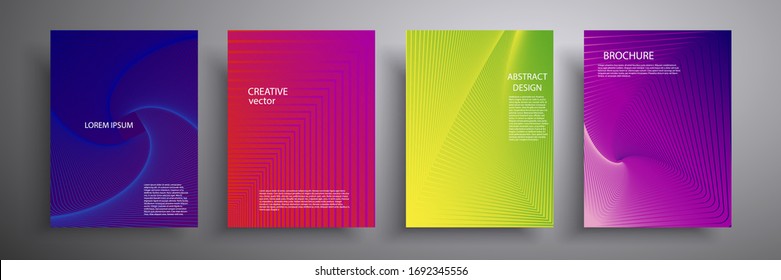 Minimal covers design of a with graphic geometric elements.Template for brochures, covers, notebooks, banners, books, magazines and flyers, modern template design for web. Eps10