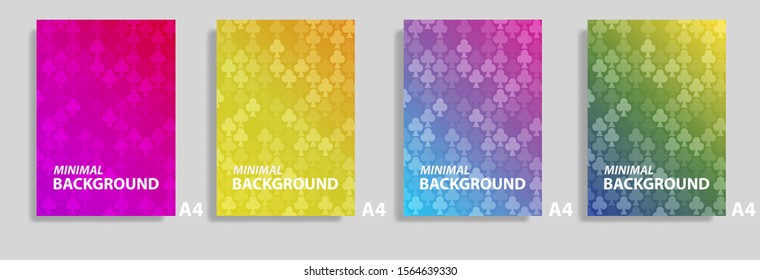 Minimal covers design halftone colorful design modern geometric background patterns vector illustrator
