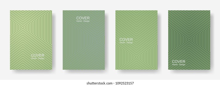 Minimal covers design with hexagon lines. Geometric halftone gradient backgrounds.  Elegant Eps10 vector. Future geometric patterns with hexagon shape. Halftone lines texture backgrounds design.