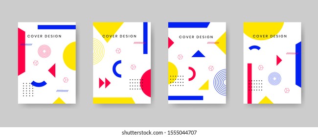 Minimal covers design. Modern background with abstract style for design template. Cool backgrounds for use element placards, banners, flyers, posters etc. Future geometric patterns. Eps10 vector.