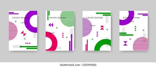 Minimal covers design. Modern background with abstract style for design template. Cool backgrounds for use element placards, banners, flyers, posters etc. Future geometric patterns. Eps10 vector.