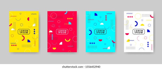 Minimal covers design. Modern background with abstract style for design template. Cool backgrounds for use element placards, banners, flyers, posters etc. Future geometric patterns. Eps10 vector.