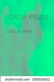 Minimal Covers Design, Modern, Stylish and Nice Looking Blue and Green Gradients.