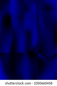 Minimal Covers Design, Modern, Stylish and Nice Looking Blue Gradients.
