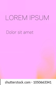 Minimal Covers Design, Modern, Stylish and Nice Looking Pink and Orange Gradients.