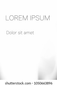 Minimal Covers Design, Modern, Stylish and Nice Looking Grey Gradients.