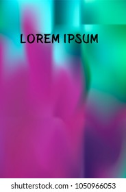 Minimal Covers Design, Modern, Stylish and Nice Looking Blue, Violet and Green Gradients.