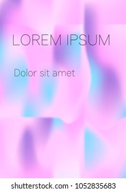 Minimal Covers Design, Modern, Stylish and Nice Looking Pink, Violet and Blue Gradients.