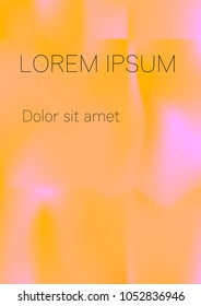 Minimal Covers Design, Modern, Stylish and Nice Looking Pink and Orange Gradients.