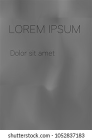 Minimal Covers Design, Modern, Stylish and Nice Looking Grey Gradients.