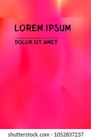 Minimal Covers Design, Modern, Stylish and Nice Looking Pink Gradients.