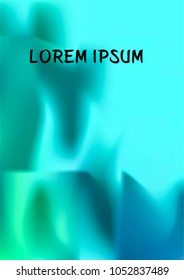 Minimal Covers Design, Modern, Stylish and Nice Looking Blue, Violet and Green Gradients.