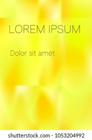 Minimal Covers Design, Modern, Stylish and Nice Looking Yellow Gradients.