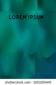 Minimal Covers Design, Modern, Stylish and Nice Looking Blue, Violet and Green Gradients.
