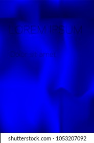Minimal Covers Design, Modern, Stylish and Nice Looking Blue Gradients.