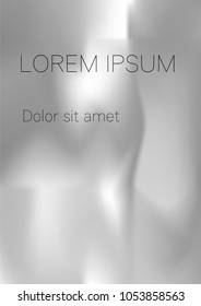 Minimal Covers Design, Modern, Stylish and Nice Looking Grey Gradients.