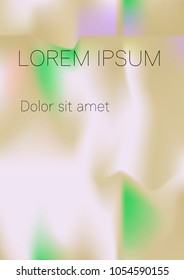 Minimal Covers Design, Modern, Stylish and Nice Looking Pink, Yellow and Green Gradients.