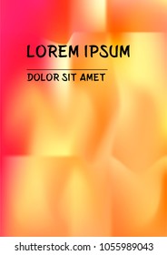 Minimal Covers Design, Modern, Stylish and Nice Looking Pink Gradients.