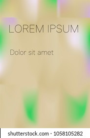 Minimal Covers Design, Modern, Stylish and Nice Looking Pink, Yellow and Green Gradients.