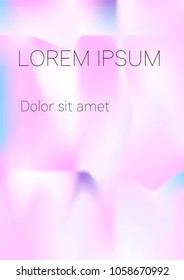 Minimal Covers Design, Modern, Stylish and Nice Looking Pink, Violet and Blue Gradients.