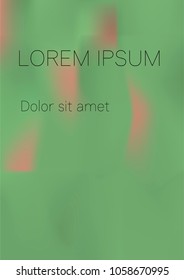 Minimal Covers Design, Modern, Stylish and Nice Looking Green and Pink Gradients.