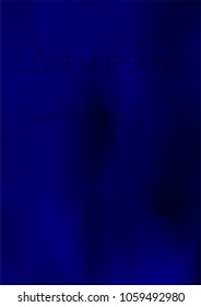 Minimal Covers Design, Modern, Stylish and Nice Looking Blue Gradients.