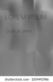 Minimal Covers Design, Modern, Stylish and Nice Looking Grey Gradients.