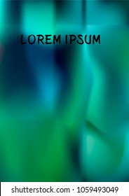 Minimal Covers Design, Modern, Stylish and Nice Looking Blue, Violet and Green Gradients.