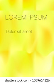 Minimal Covers Design, Modern, Stylish and Nice Looking Yellow Gradients.