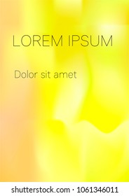 Minimal Covers Design, Modern, Stylish and Nice Looking Yellow Gradients.
