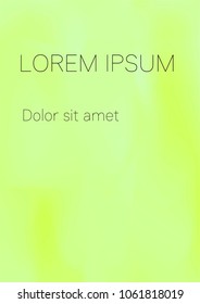 Minimal Covers Design, Modern, Stylish and Nice Looking Light Green and Blue Gradients.