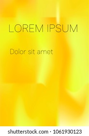 Minimal Covers Design, Modern, Stylish and Nice Looking Yellow Gradients.
