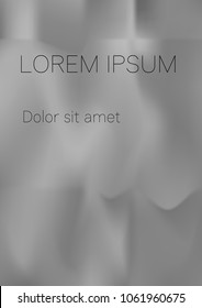 Minimal Covers Design, Modern, Stylish and Nice Looking Grey Gradients.