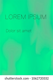 Minimal Covers Design, Modern, Stylish and Nice Looking Blue and Green Gradients.