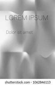 Minimal Covers Design, Modern, Stylish and Nice Looking Grey Gradients.