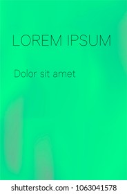 Minimal Covers Design, Modern, Stylish and Nice Looking Blue and Green Gradients.