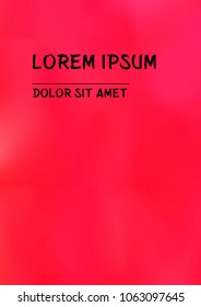Minimal Covers Design, Modern, Stylish and Nice Looking Pink Gradients.