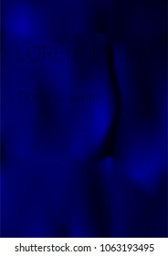 Minimal Covers Design, Modern, Stylish and Nice Looking Blue Gradients.