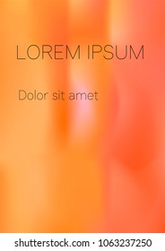 Minimal Covers Design, Modern, Stylish and Nice Looking Pink and Orange Gradients.