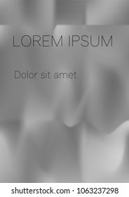 Minimal Covers Design, Modern, Stylish and Nice Looking Grey Gradients.