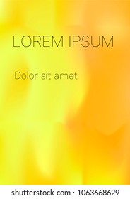 Minimal Covers Design, Modern, Stylish and Nice Looking Yellow Gradients.