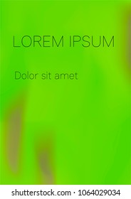 Minimal Covers Design, Modern, Stylish and Nice Looking Green and Yellow Gradients.