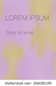 Minimal Covers Design, Modern, Stylish and Nice Looking Pink, Yellow and Green Gradients.